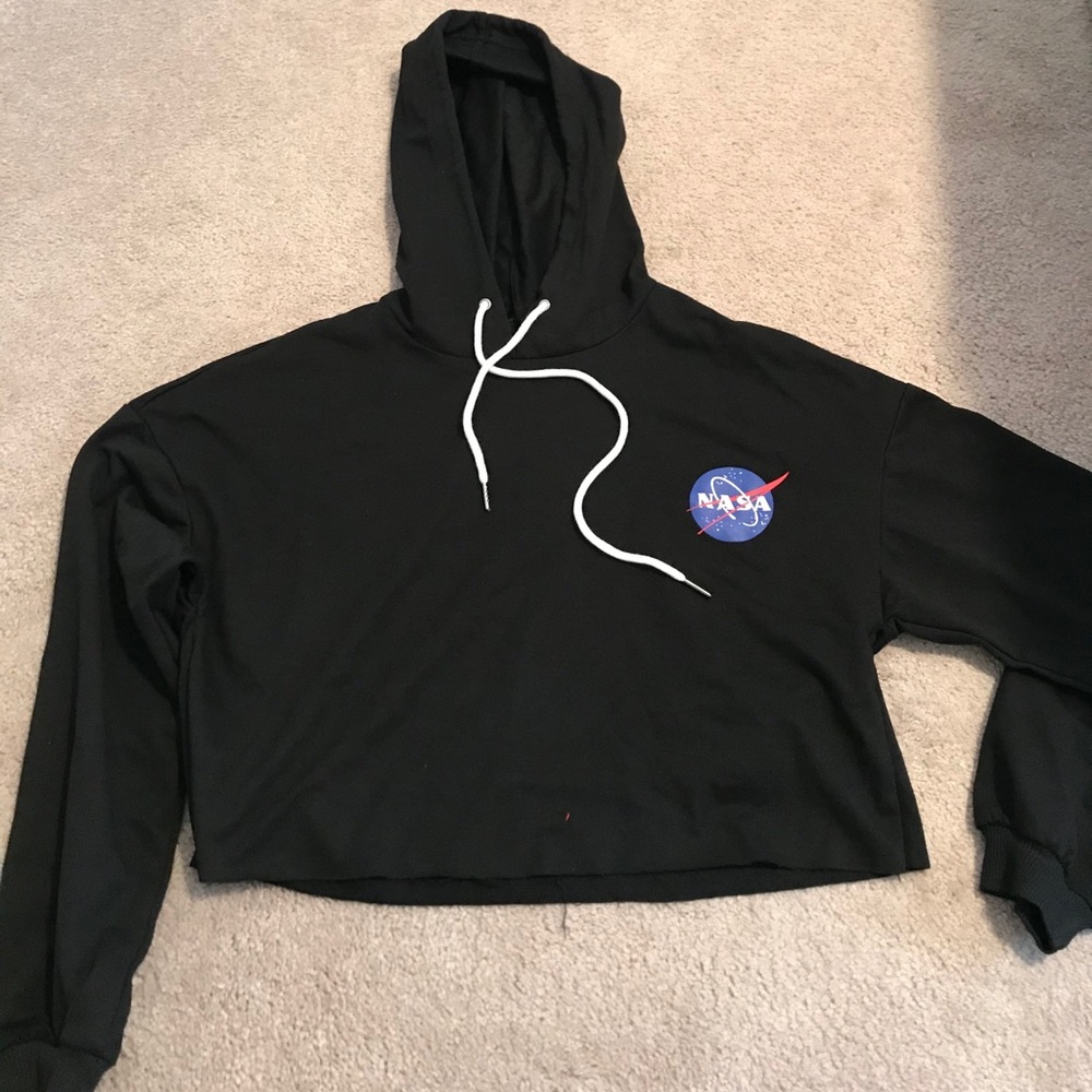 Shein Cropped hoodie